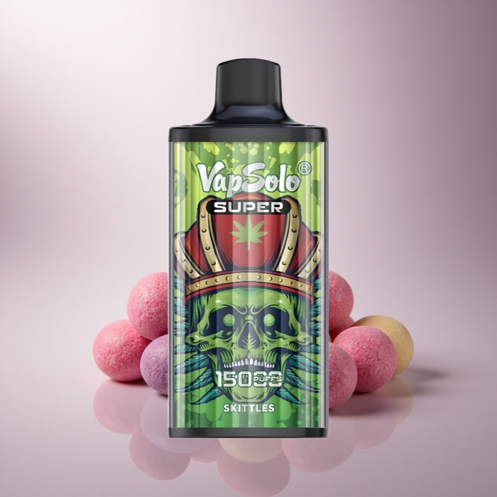 Vapsolo Super 15000 Puffs Skittles 40ml 850mAh Tipo-C