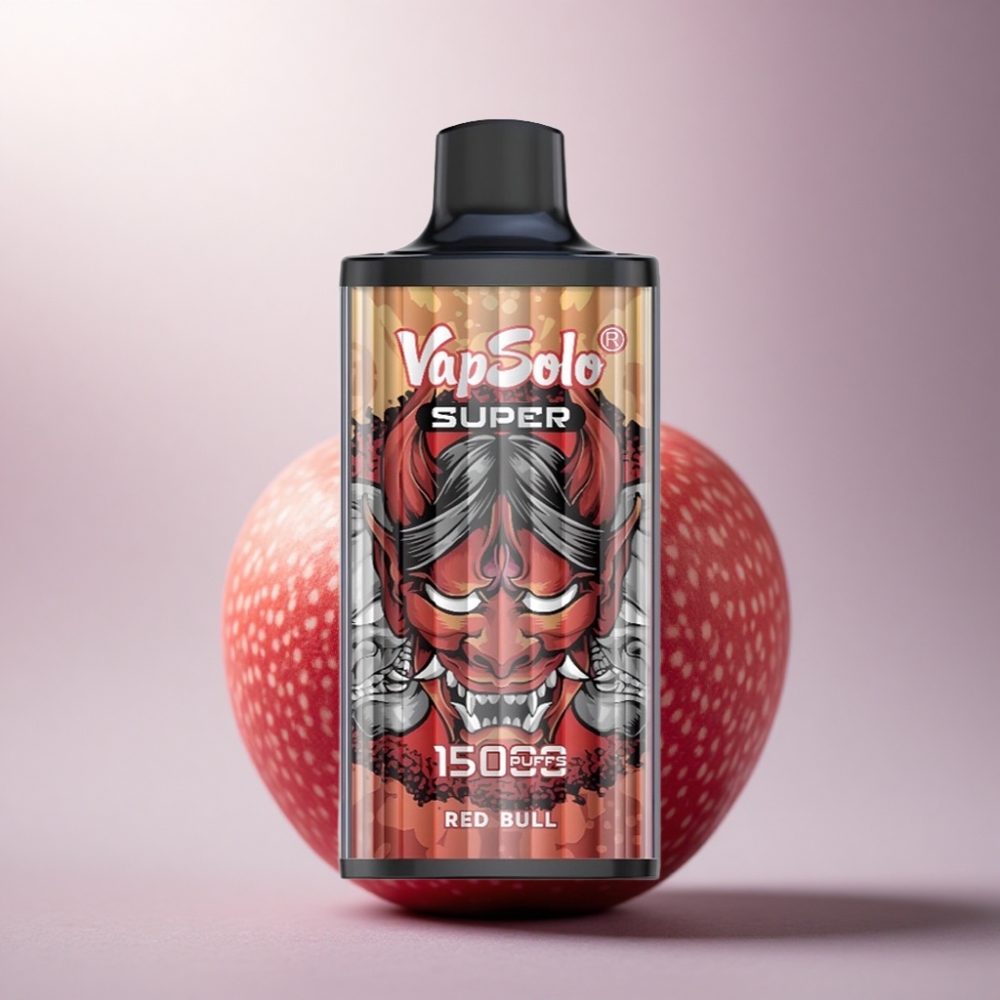 Vapsolo Super 15000 Puffs Toro Rojo Super 40ml Nicotina 850mAh