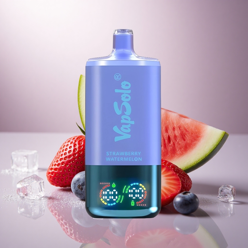 Vapsolo Triple 30000 Puffs Fresa Sandía & Arándano Hielo con 40ml de E-Líquido y 20 mg/ml de Nicotina