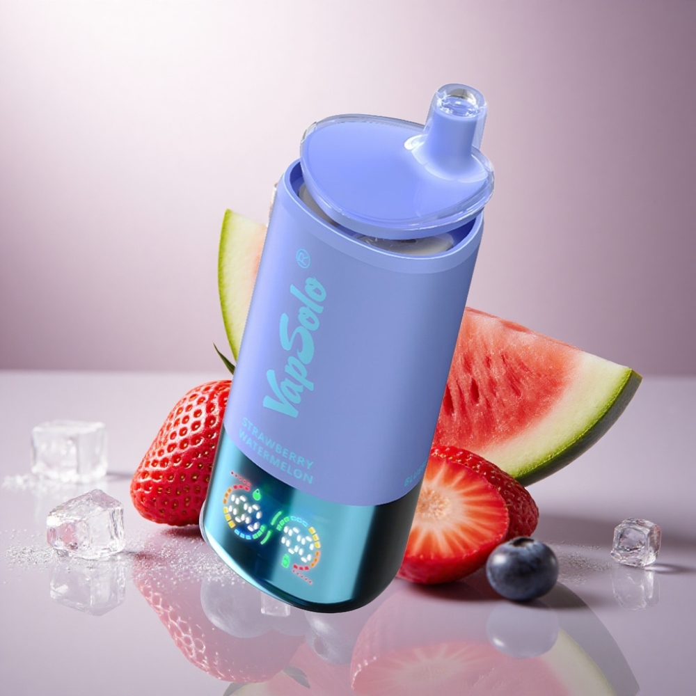 Vapsolo Triple 30000 Puffs Fresa Sandía & Arándano Hielo con 40ml de E-Líquido y 20 mg/ml de Nicotina
