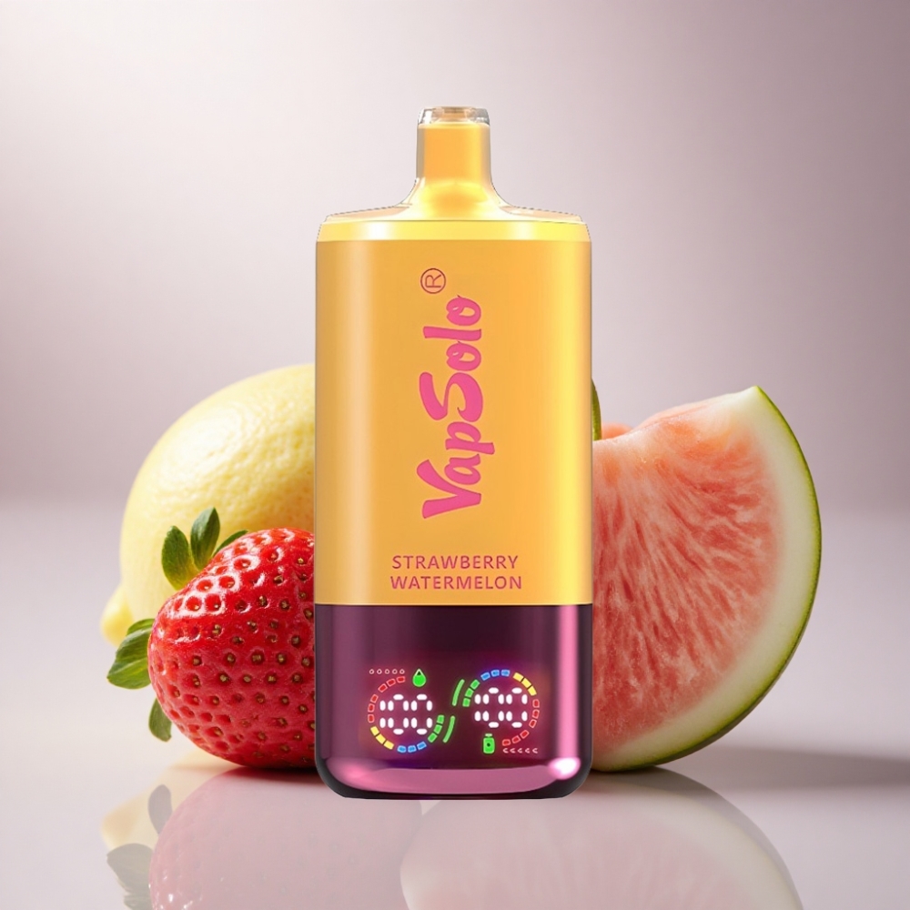 Vapsolo Triple 30000 Puffs Fresa Sandía & Limón Melocotón con 40ml de Líquido y 20 mg/ml de Nicotina