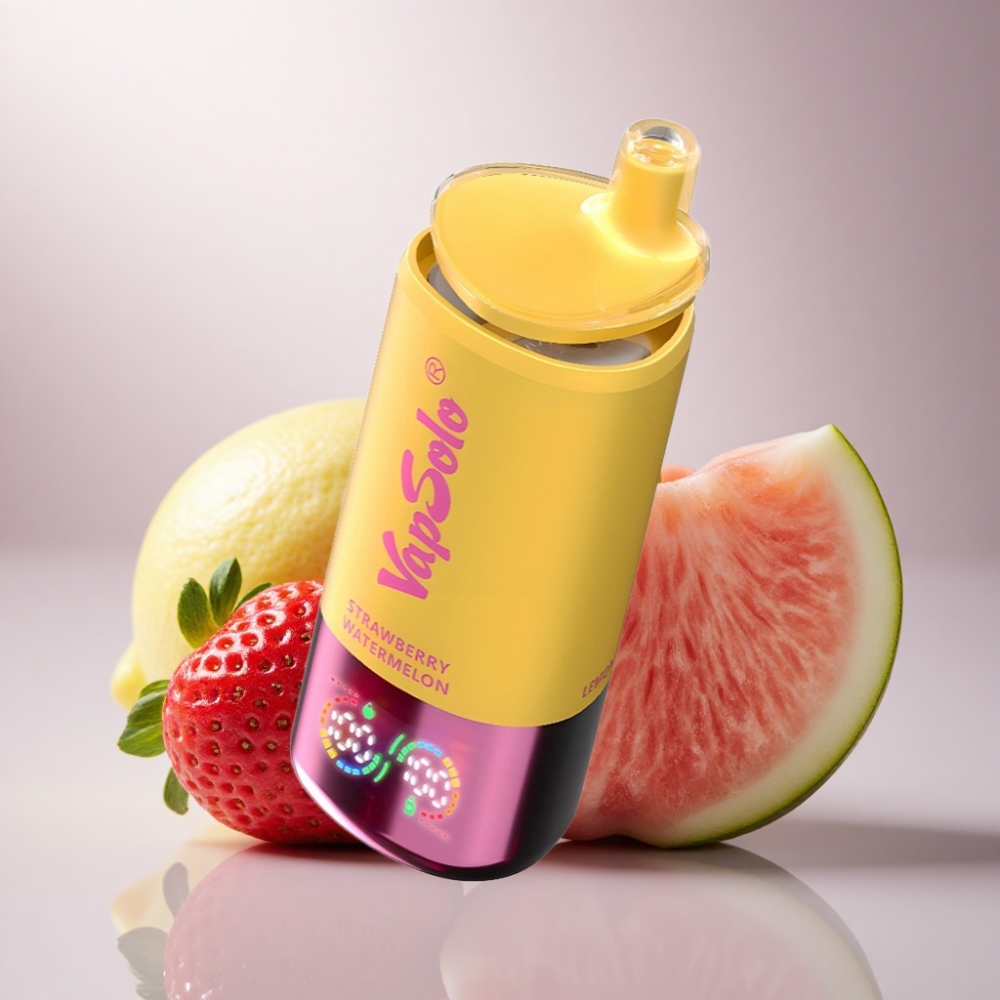 Vapsolo Triple 30000 Puffs Fresa Sandía & Limón Melocotón con 40ml de Líquido y 20 mg/ml de Nicotina
