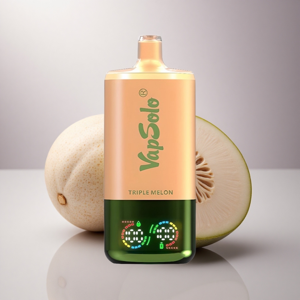 Vapsolo Triple 30000 Puffs Melón Triple Tipo-C 40ml Nicotina
