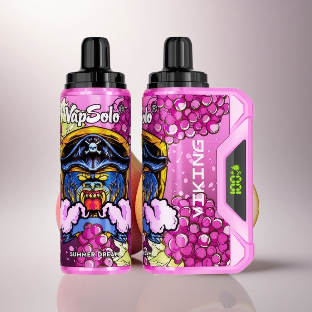 VapSolo VIKING 12000 Puffs Sueño de Verano 22ml Tipo-C 20mg Nicotina