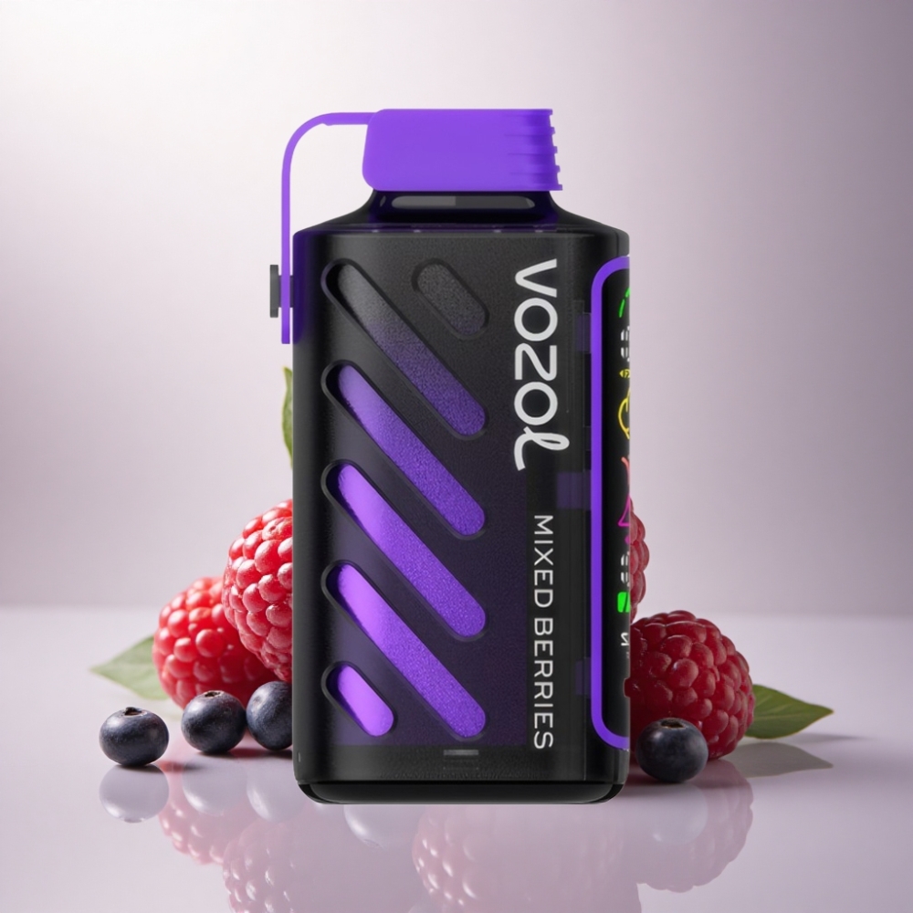 VOZOL Gear Power 20000 Puffs Bayas Mixtas Dual Mesh Pantalla Completa 20mL Nicotina 5%