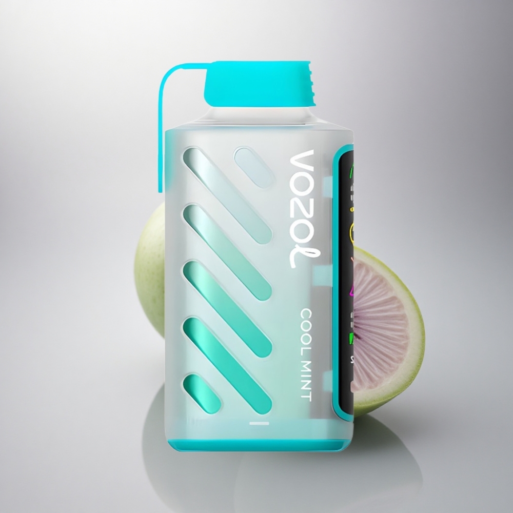 VOZOL Gear Power 20000 Puffs Menta Fresca con Pantalla Completa y 20mL de Líquido con 5% de Nicotina