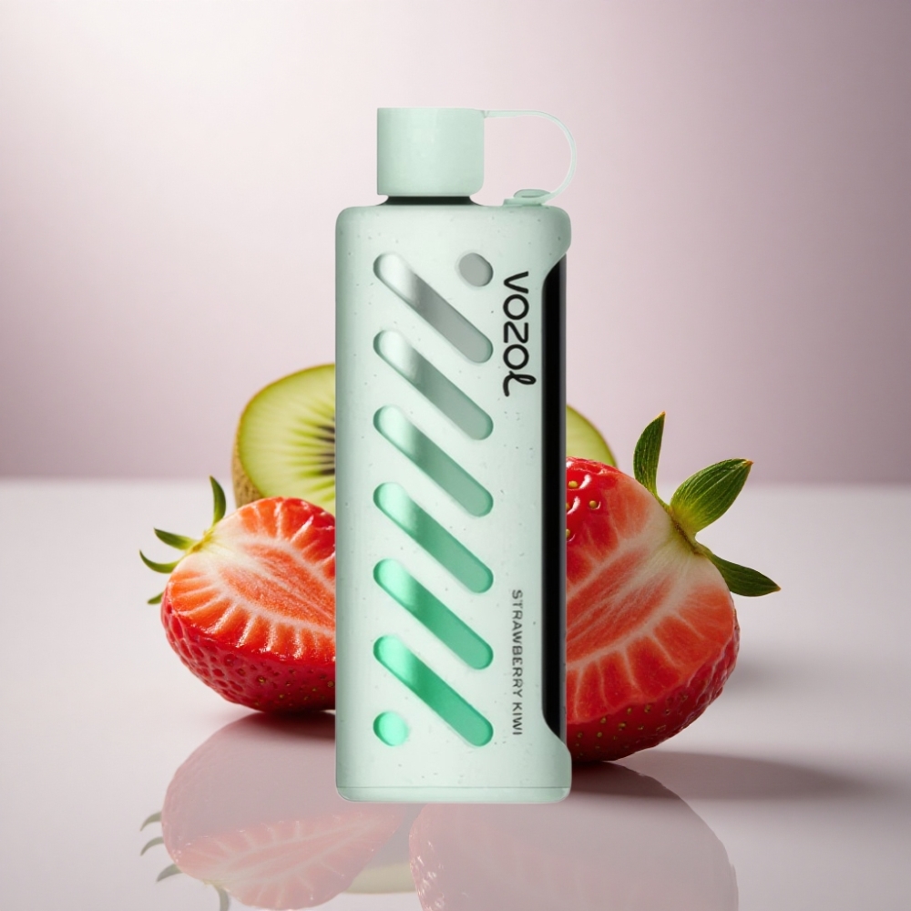 VOZOL Gear Shisha 25000 Puffs Fresa Kiwi Dual Mesh 1000mAh