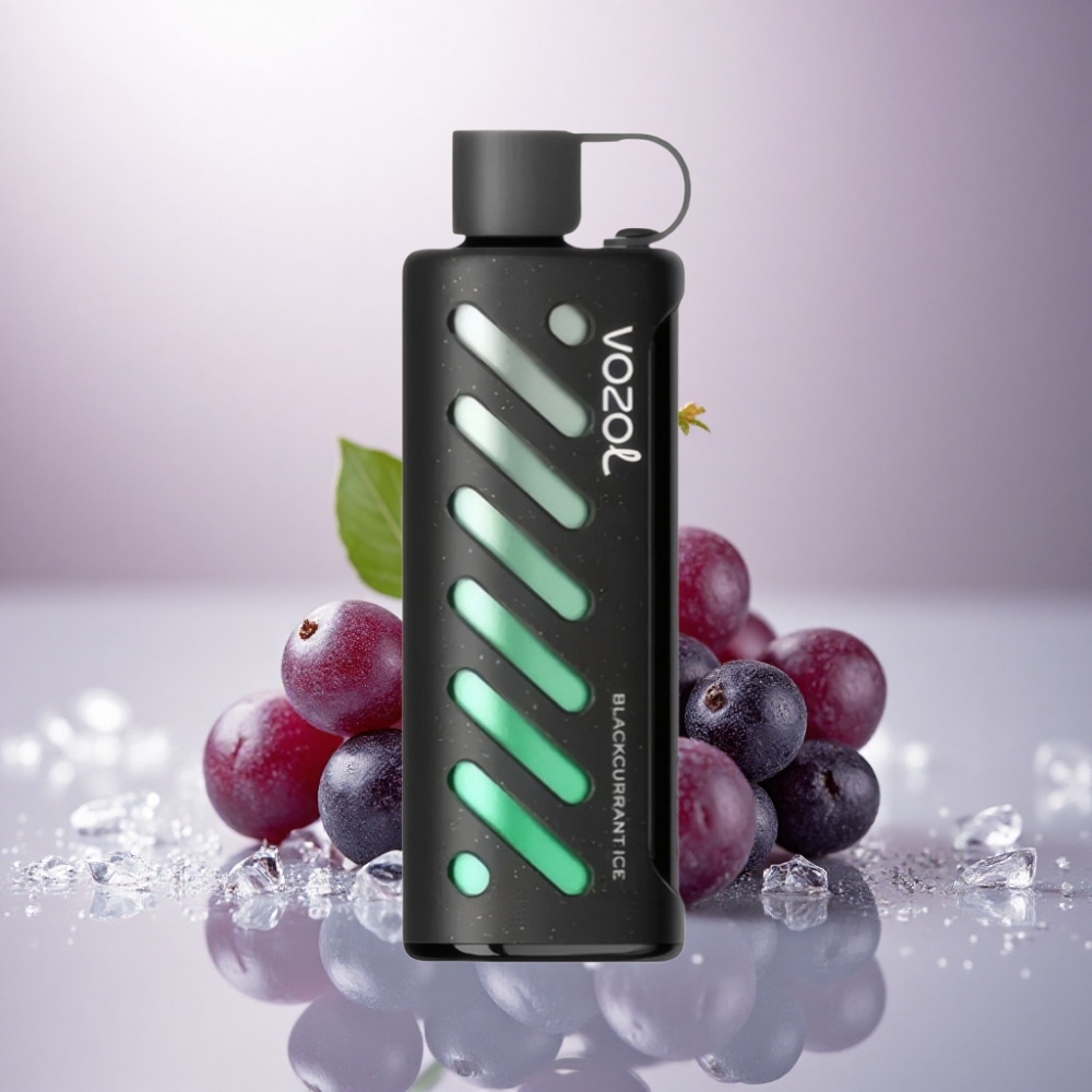 VOZOL Gear Shisha 25000 Puffs Grosella Negra Helada con 5mg/ml de Nicotina y 1000mAh