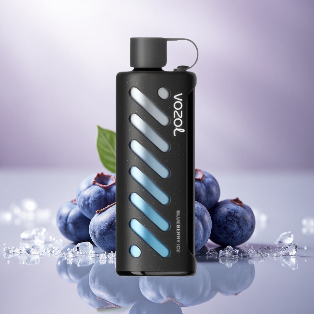 VOZOL Gear Shisha 25000 Puffs Helado de Arándano con 5mg/ml de Nicotina y 1000mAh