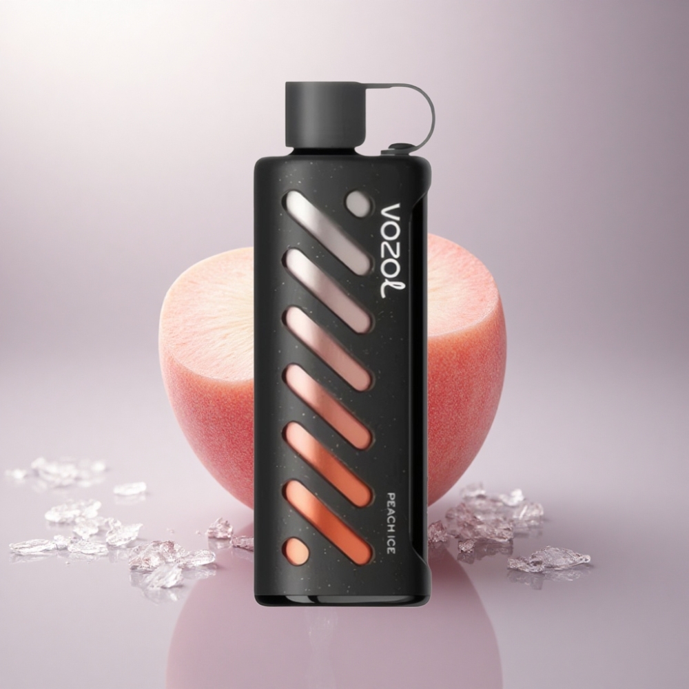 VOZOL Gear Shisha 25000 Puffs Helado de Durazno con 5mg/ml de Nicotina y 1000mAh