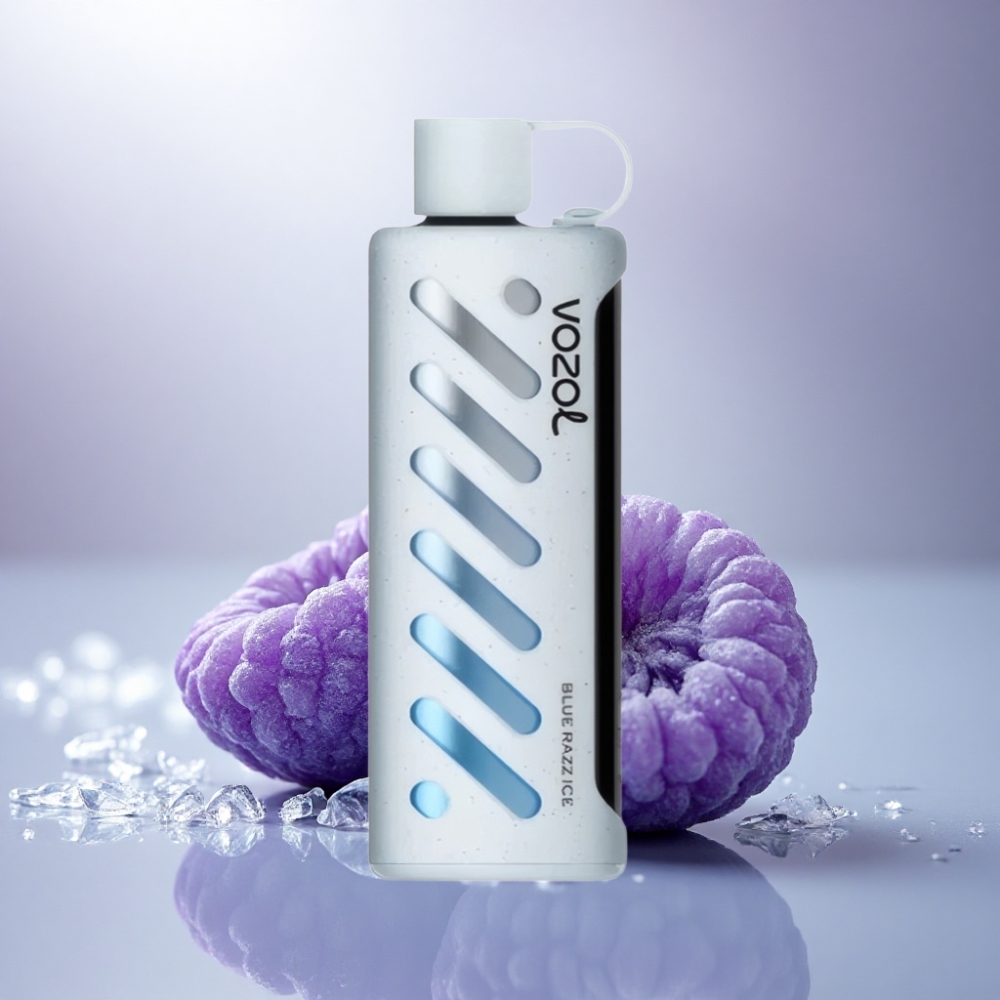 VOZOL Gear Shisha 25000 Puffs Helado de Frambuesa Azul con 5mg de Nicotina y 1000mAh