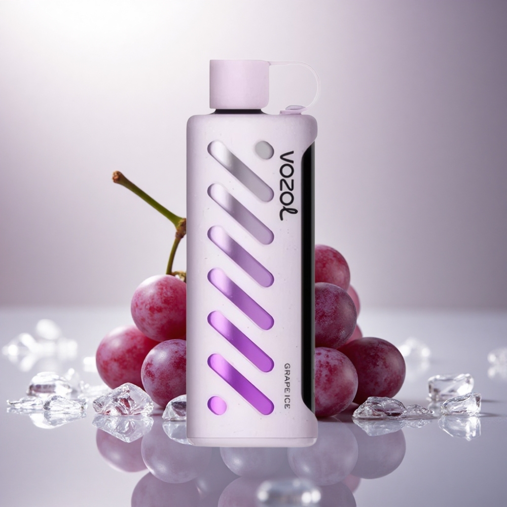 VOZOL Gear Shisha 25000 Puffs Helado de Uva con 5mg/ml de Nicotina y 1000mAh