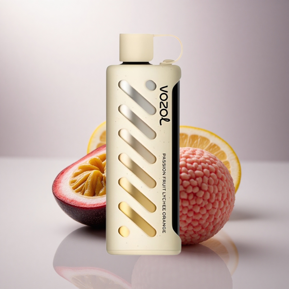 VOZOL Gear Shisha 25000 Puffs Maracuyá Lichi Naranja con 5mg/ml de Nicotina y 1000mAh