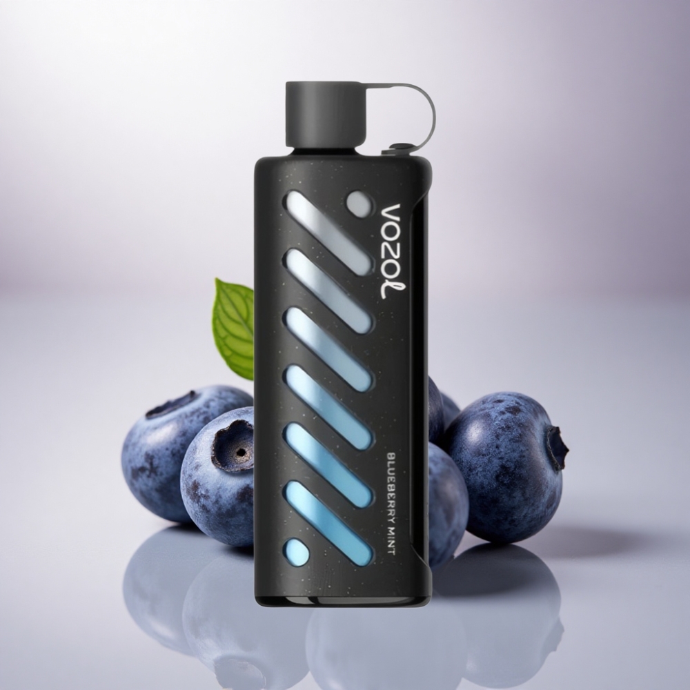 VOZOL Gear Shisha 25000 Puffs Menta Arándano con 5mg/ml de Nicotina y 1000mAh