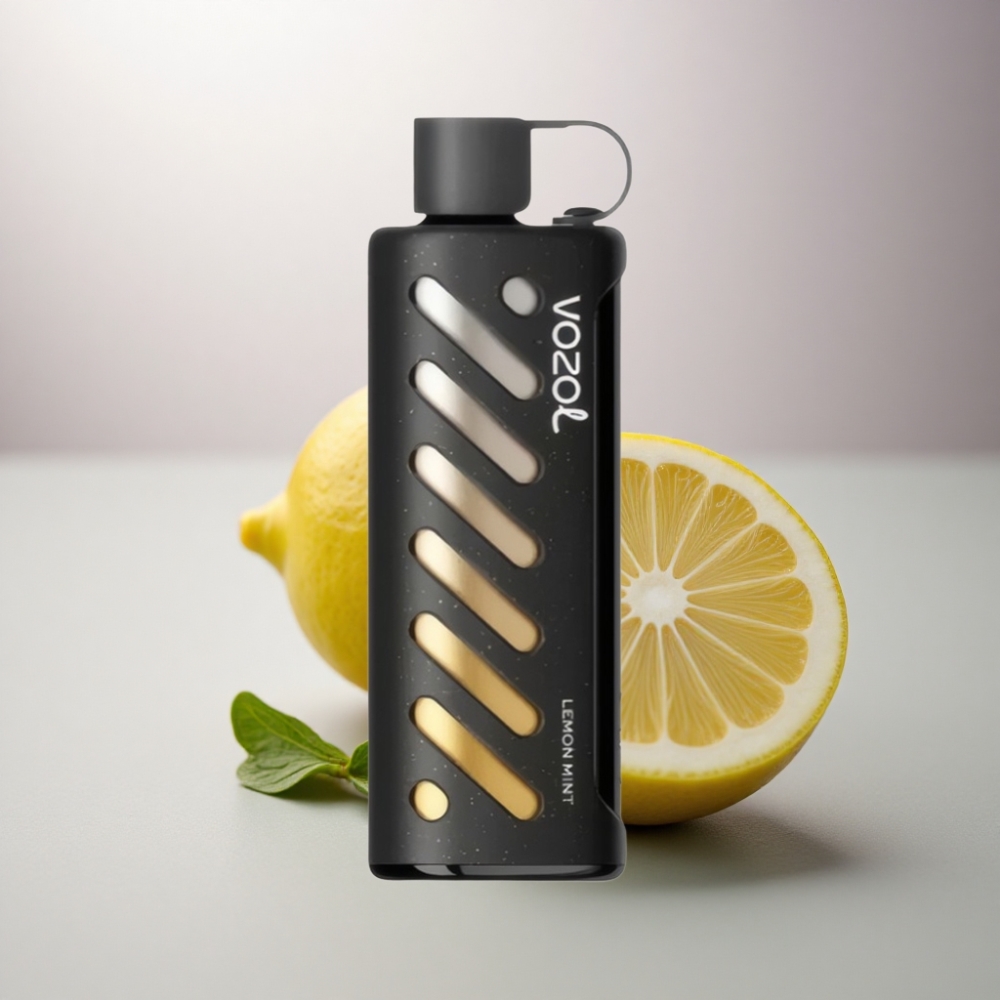 VOZOL Gear Shisha 25000 Puffs Menta Limón con 5mg de Nicotina y 1000mAh
