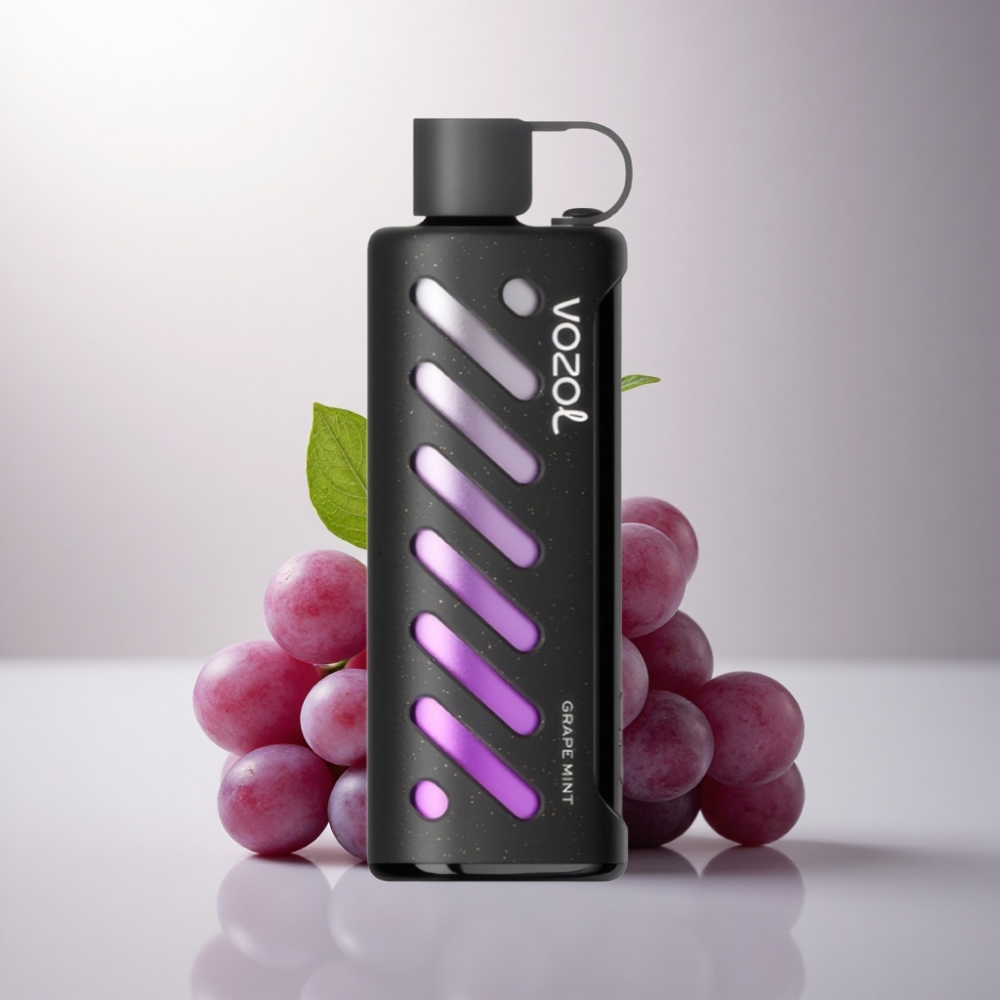 VOZOL Gear Shisha 25000 Puffs Menta Uva con 5mg/ml de Nicotina y 1000mAh