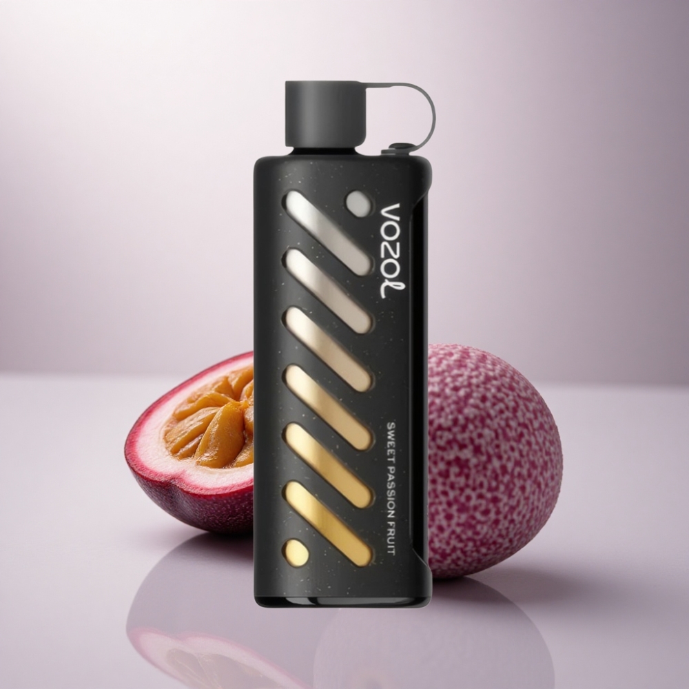 VOZOL Gear Shisha 25000 Puffs Pasión Frutal Dulce con S.i.L.C Tech y 5mg/ml de Nicotina