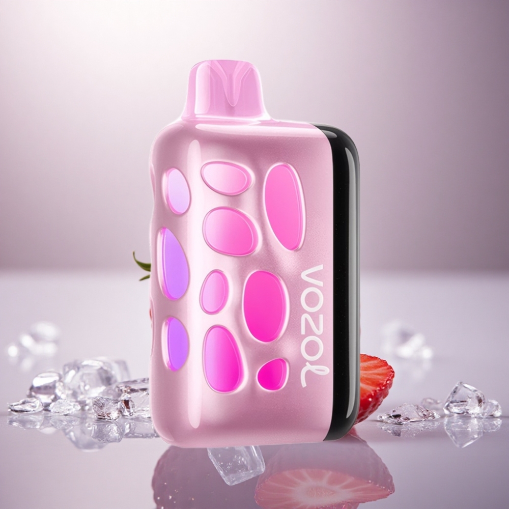 VOZOL RAVE 40000 Puffs Helado de Fresa Brillante 1000mAh 20mg Nicotina