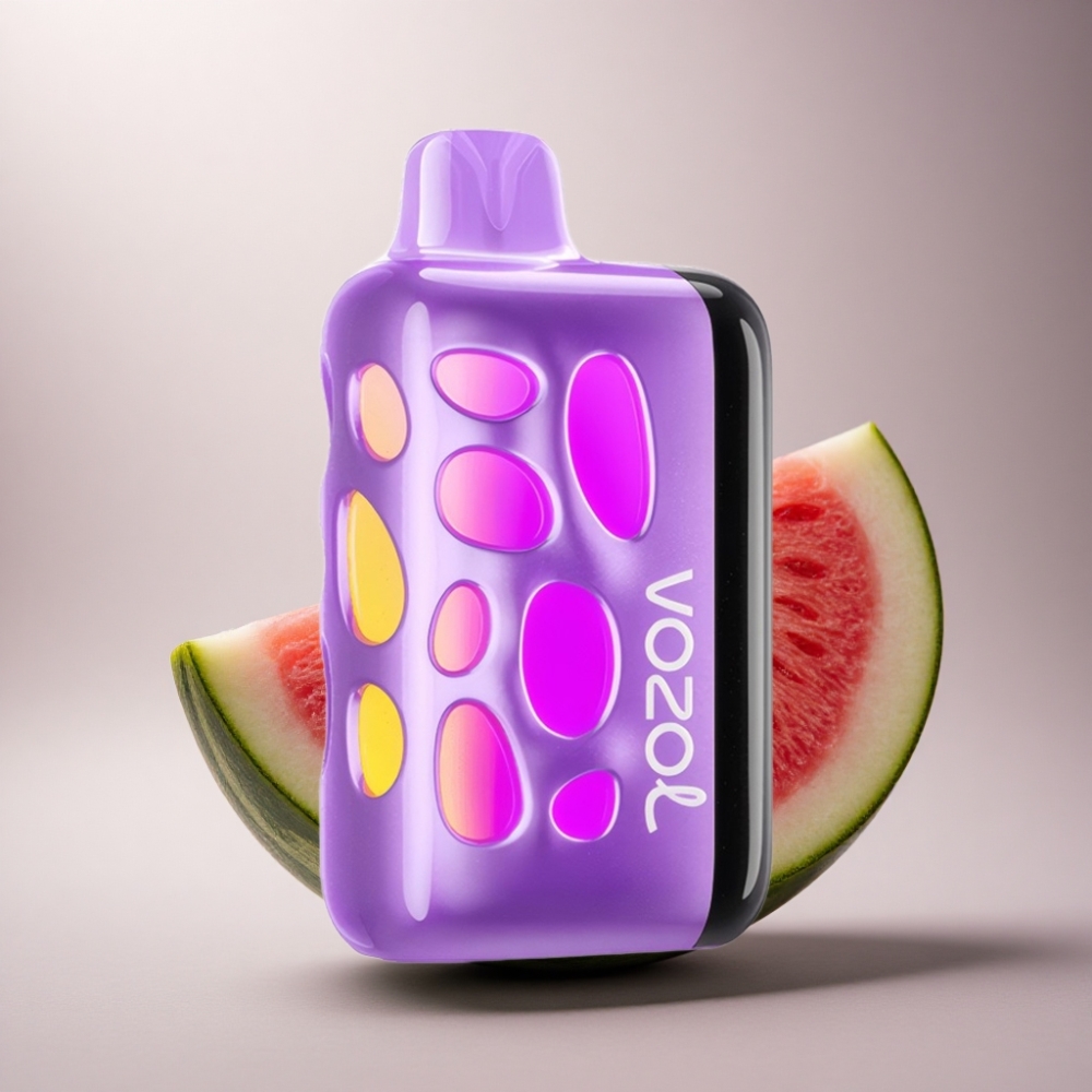 VOZOL RAVE 40000 Puffs Sandía Razz Vibrante Eclipse 20mg Nicotina 1000mAh
