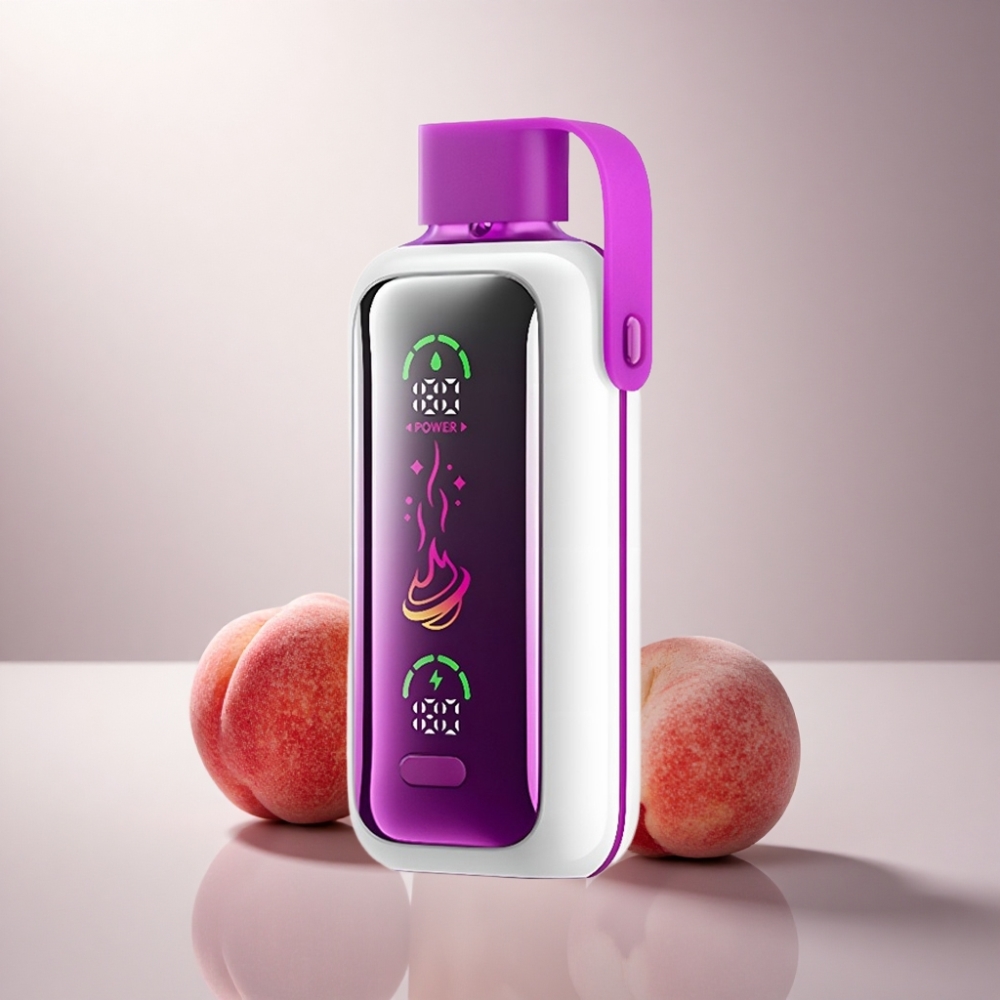 VOZOL Star 20000 Puffs Jugo de Melocotón Helado con Pantalla HD 2.2'' y 650mAh