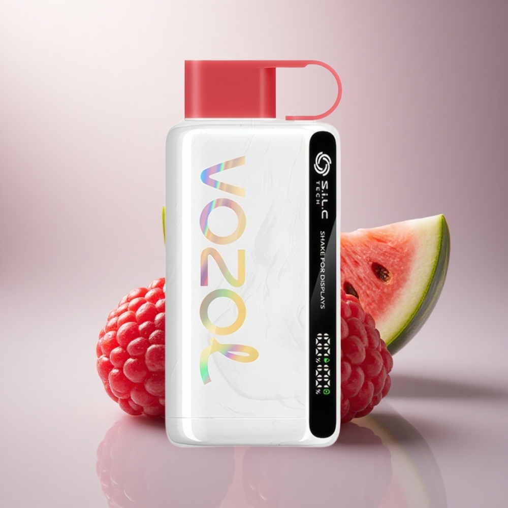 VOZOL STAR 9000/12000 Puffs Frambuesa Sandía con 650mAh y carga rápida al 30%