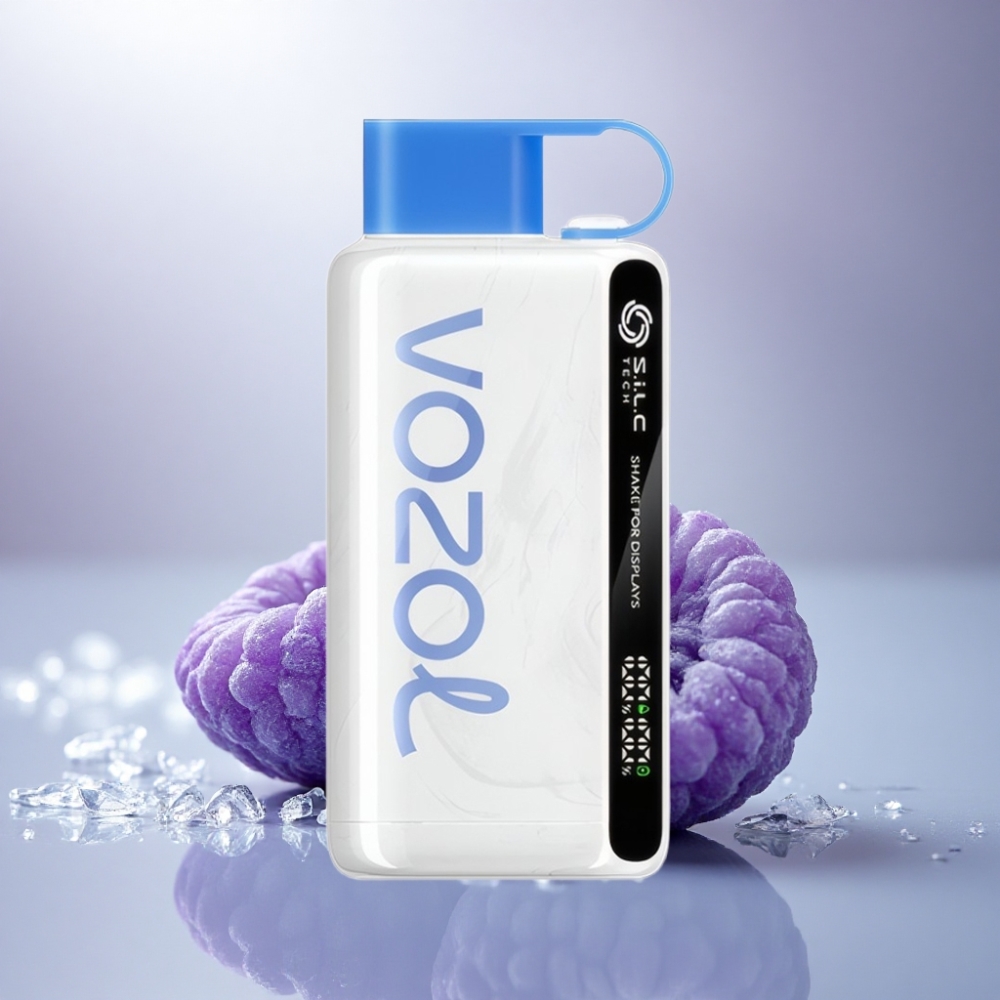 VOZOL STAR 9000/12000 Puffs Helado Frambuesa Azul con 650mAh y Carga Rápida