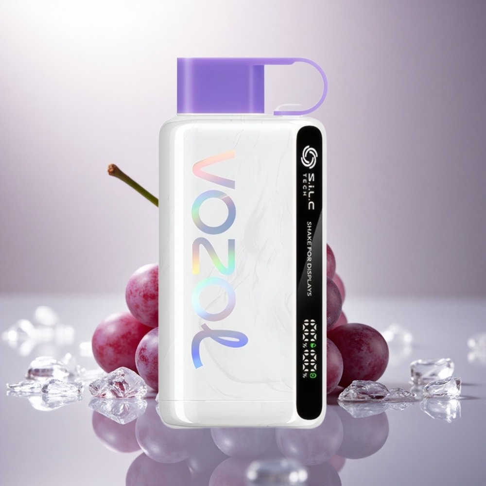 VOZOL STAR 9000/12000 Puffs Helado de Uva con 650mAh y Carga Rápida