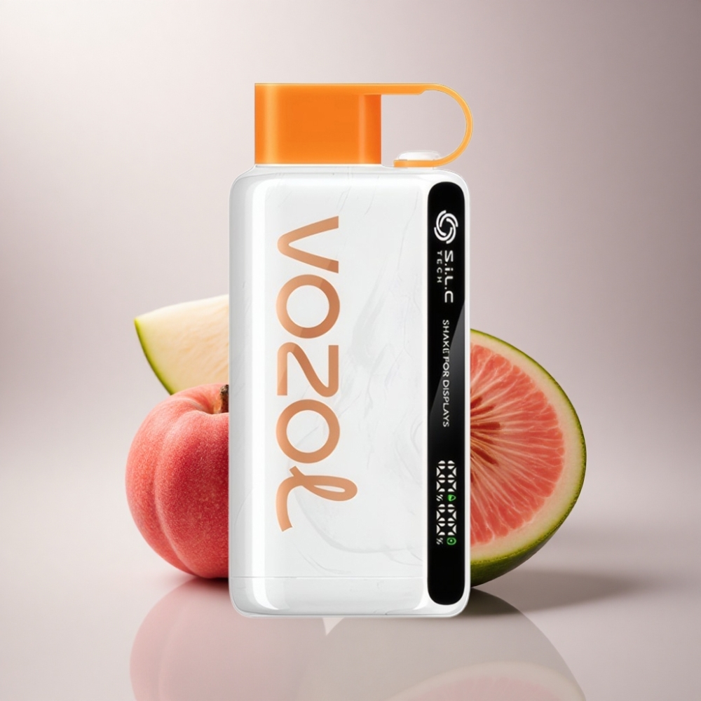 VOZOL STAR 9000/12000 Puffs Melocotón Mango Sandía con Carga Rápida y 650mAh