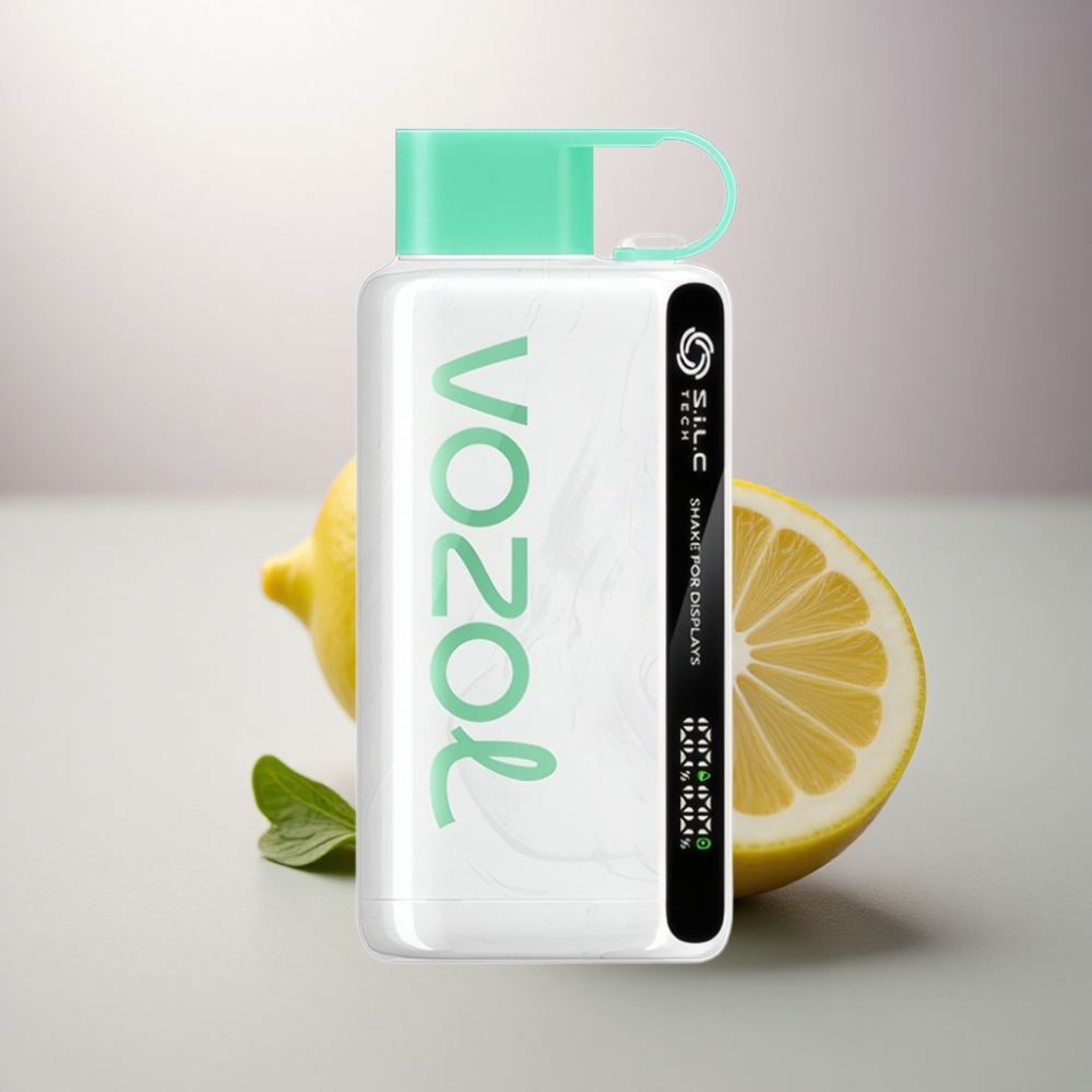 VOZOL STAR 9000/12000 Puffs Menta Limón con Carga Rápida y 650mAh