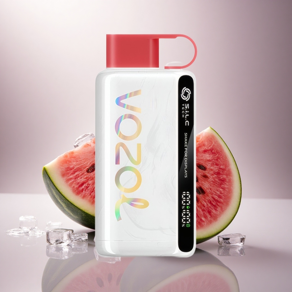 VOZOL STAR 9000/12000 Puffs Sandía Hielo con 650mAh y Carga Rápida 30%